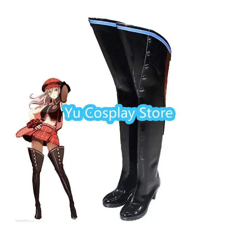 

Alisa Ilyinichna Omela Cosplay Shoes Halloween Carnival Boots PU Shoes Cosplay Prop Custom Made