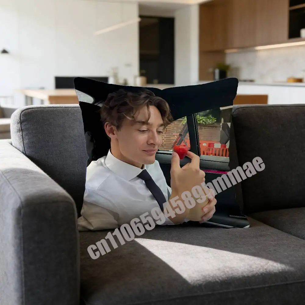 

For Throw Pillow Case Sham 45x45cm 35x35cm Square Bedroom G-George Russell Britain Pillowcase Cushion Cover
