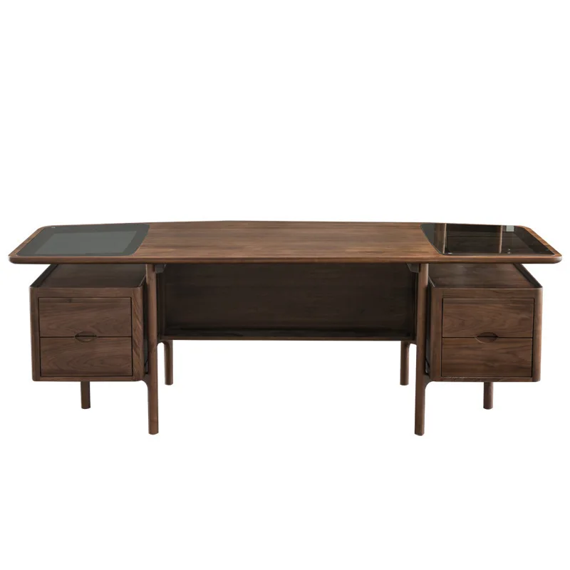 

Nordic black walnut desk
