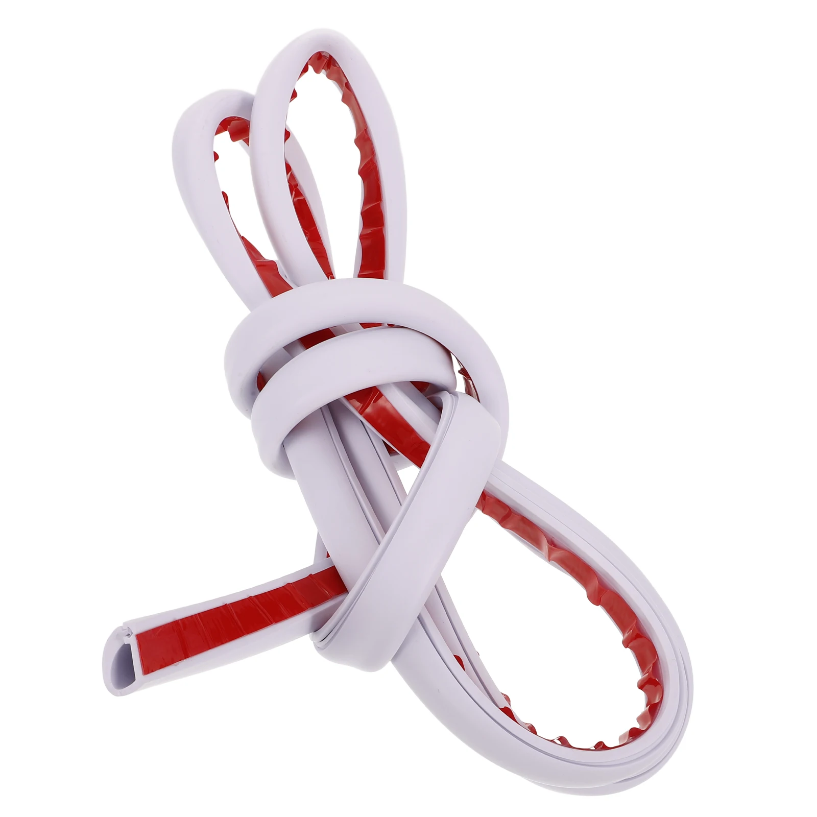 

Self Adhesive Cable Management Wire Hiders 2m Roll PVC Hide Cords Wall Concealer Floor Raceway Routing Office Home Use