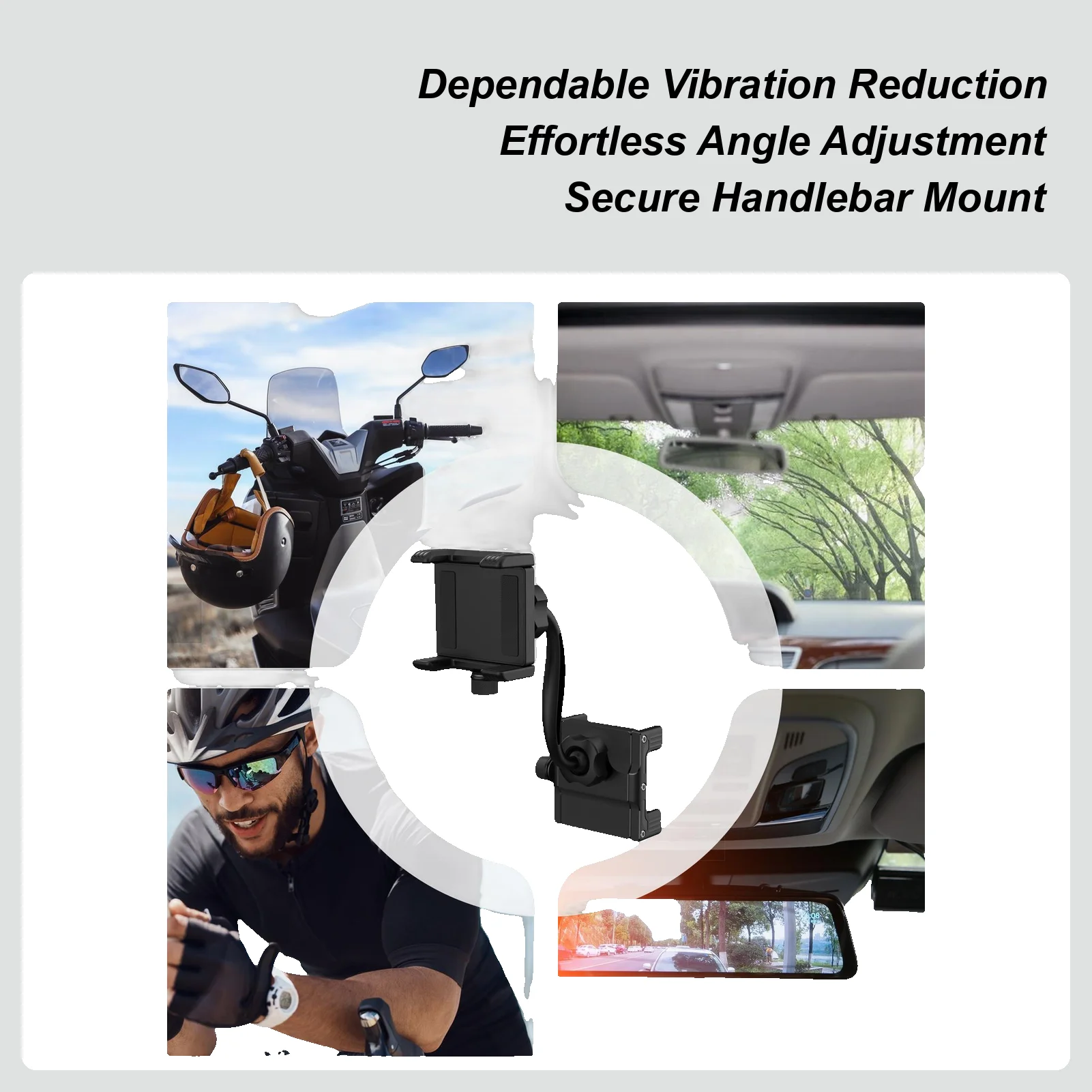 

Зеркало заднего вида, держатель для телефона, вращающееся крепление для телефона для автомобиля, портативный зажим, зажим, кронштейн для приборной панели, грузовика, езда на открытом воздухе