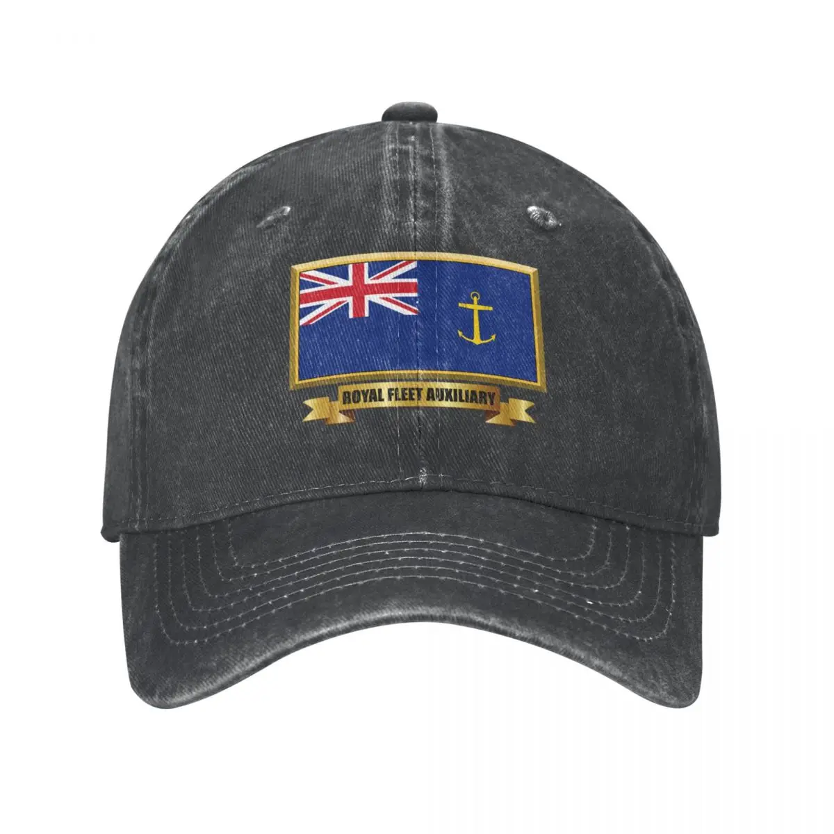 ROYAL FLEET AUXILIARY Blue Ensign Gifts, Masks, Stickers & Products (N) Cowboy Hat Trucker Hat summer hat sun Men's Women's