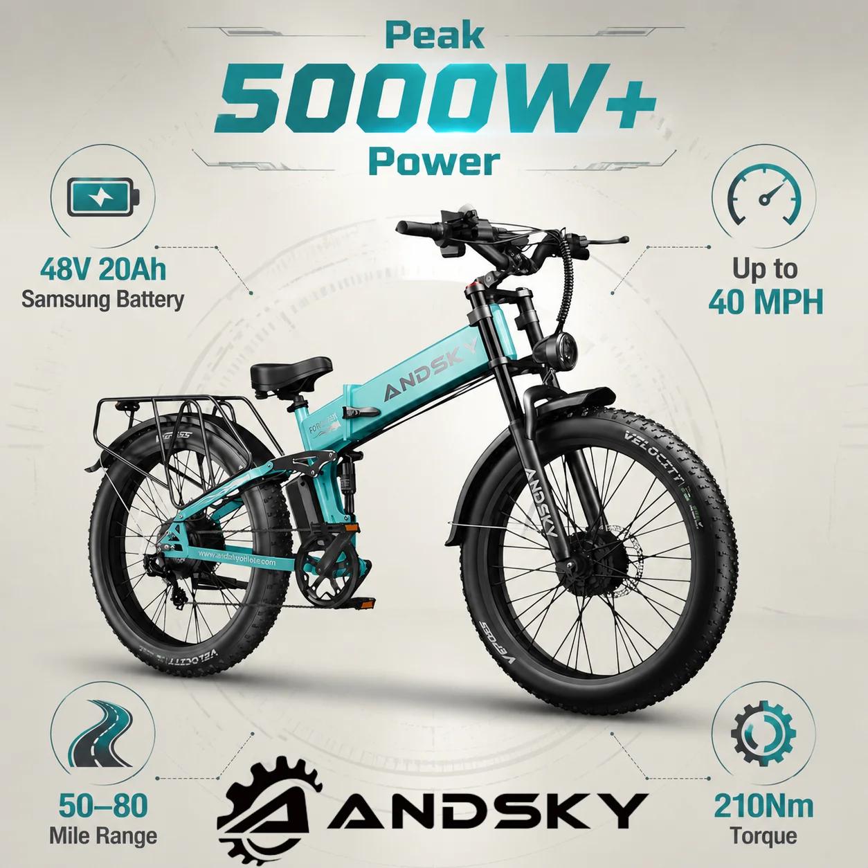 ANDSKY Forge 26X Elektryczny R – Cadence Speed Dual Sensor 2 In 1 recenzja i cena