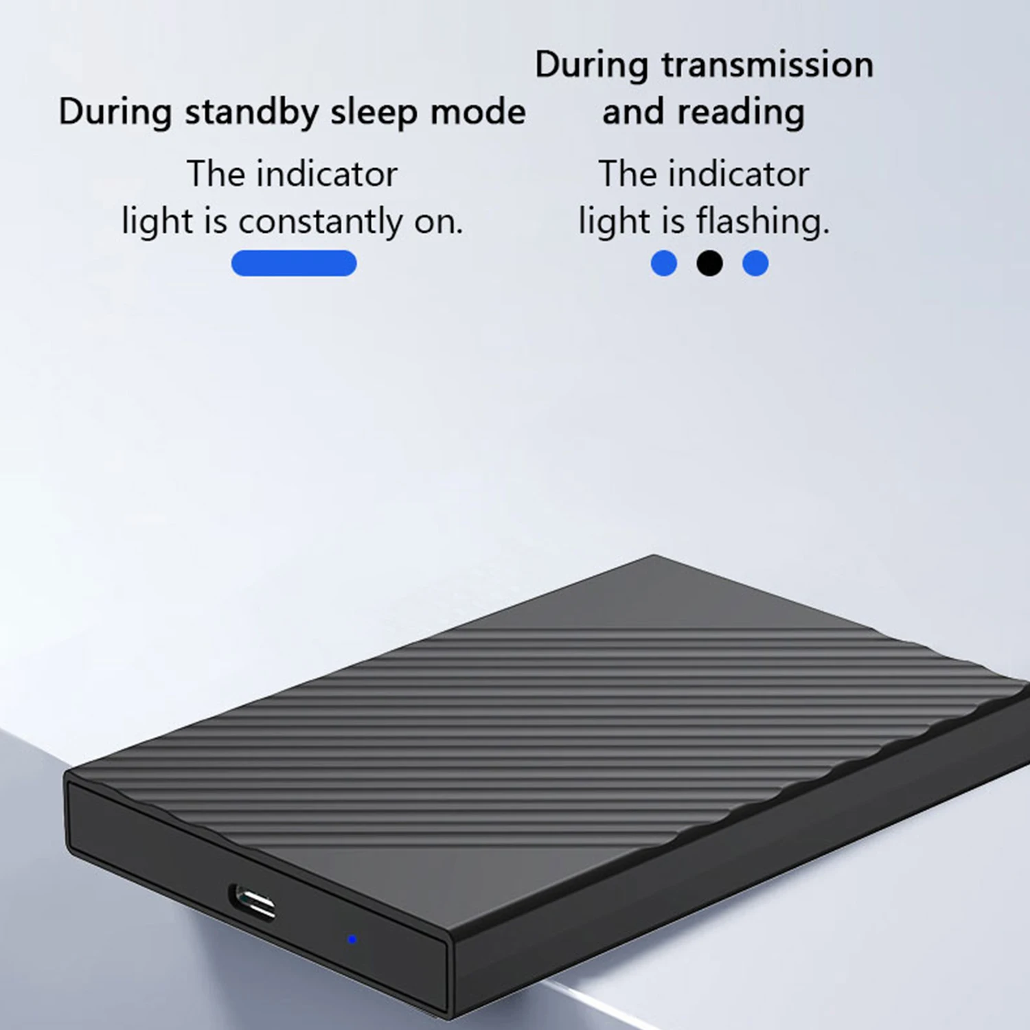 UTHAI Z200 Portable 2.5-Inch Hard Drive Enclosure USB 3.0/3.1 Detachable Mechanical Drive Box with Stable 5GBPS Transmission
