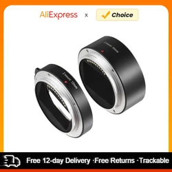 Auto Focus Automatic Extension Tubes 12mm 24mm Z Mount Macro Photography Tube for Nikon Z50 Z5 Z6 Z6II Z7 Z7II Mirrorless Camera