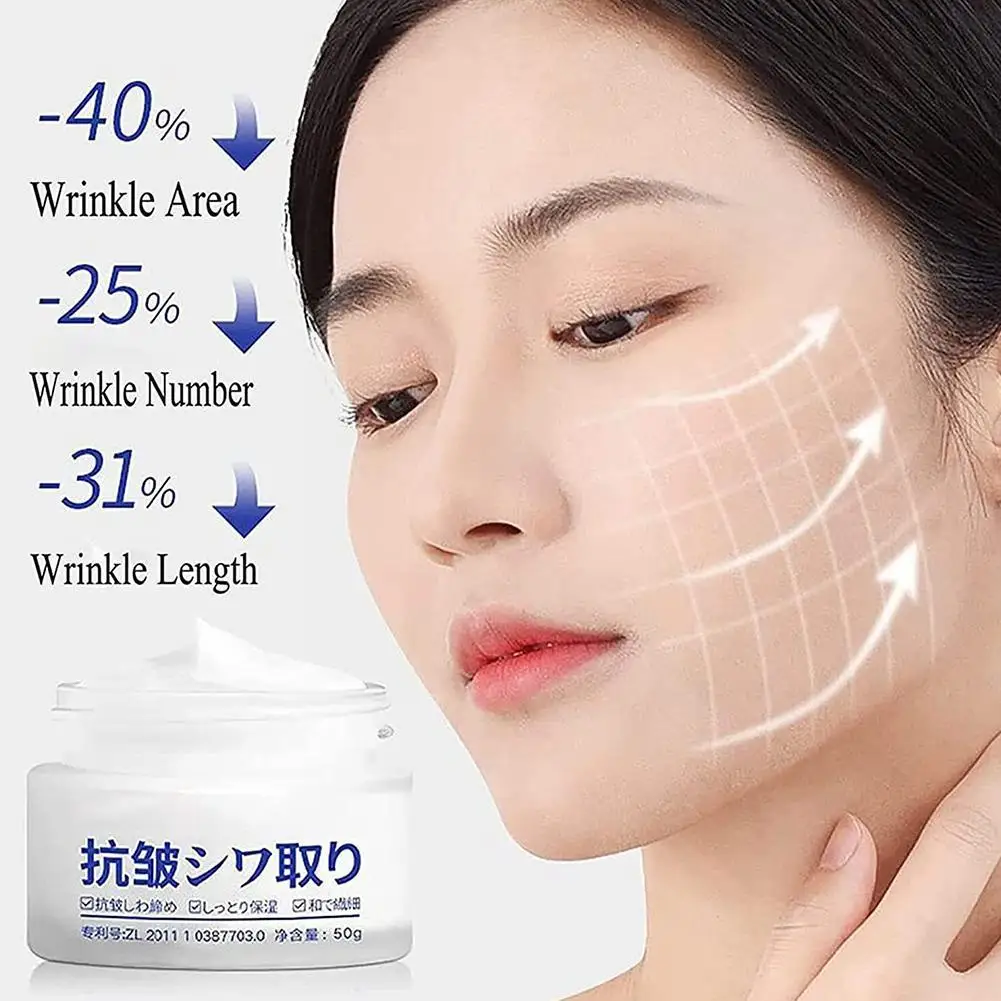 Japanese 28 Day Anti Wrinkle Rejuvenation Cream Firming Hydrating Face Anti Moisturizer Lines Aging Cream Reduce Cream Fine