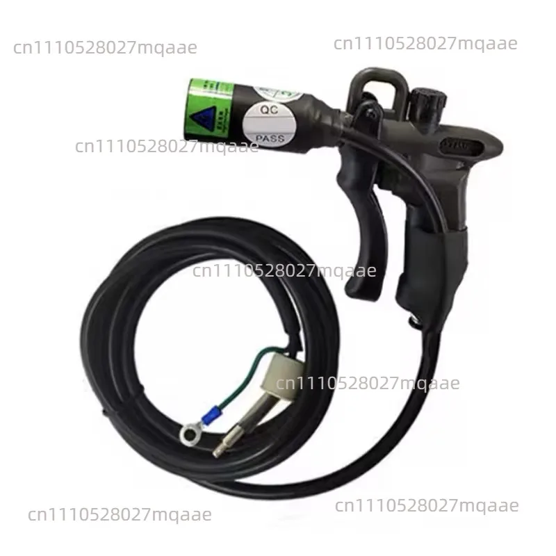 Ion Wind Gun Industrial Static Eliminator Handheld Static Dust Removal Gun Anti-static Blower Nozzle Flat Nozzle Duckbill