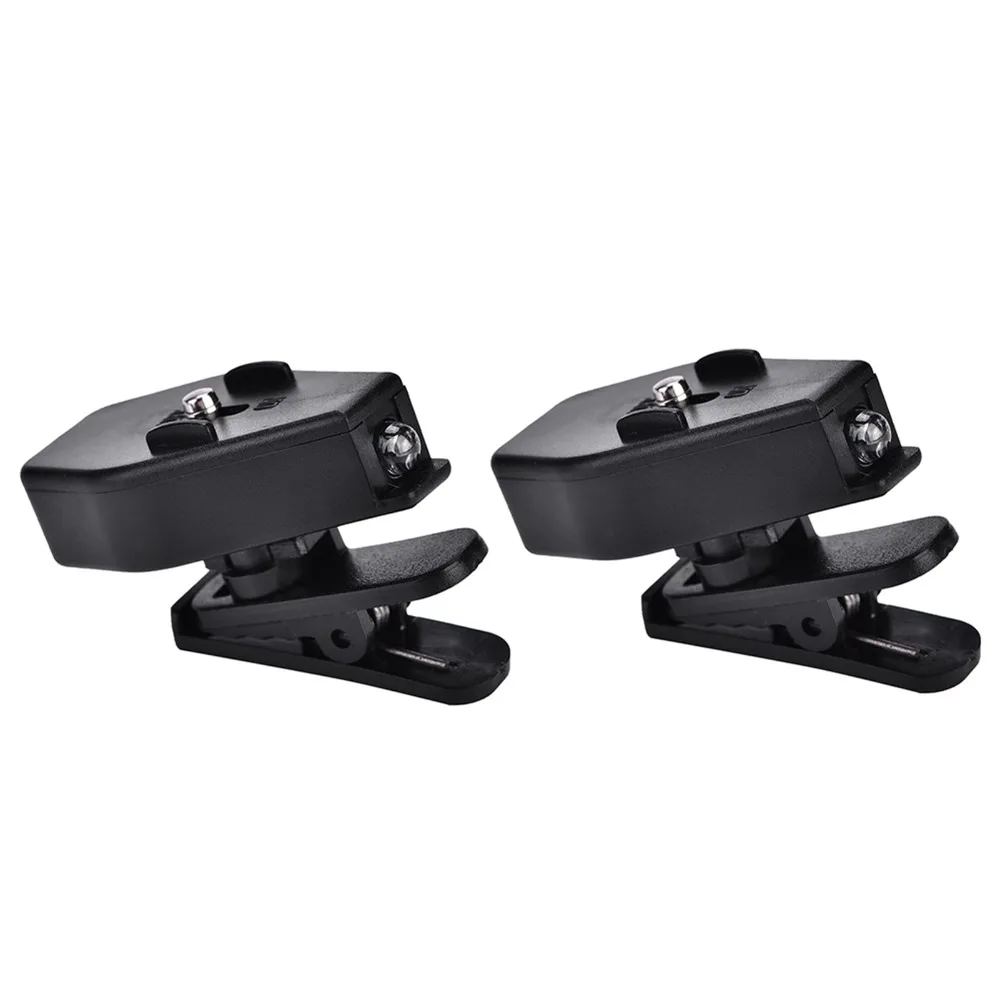 2Pcs Angles Adjustable LED Clip On Eyeglass Lamp 360 Degree Rotatable Black Eyeglass Reading Light LED Light Clip Night Reading