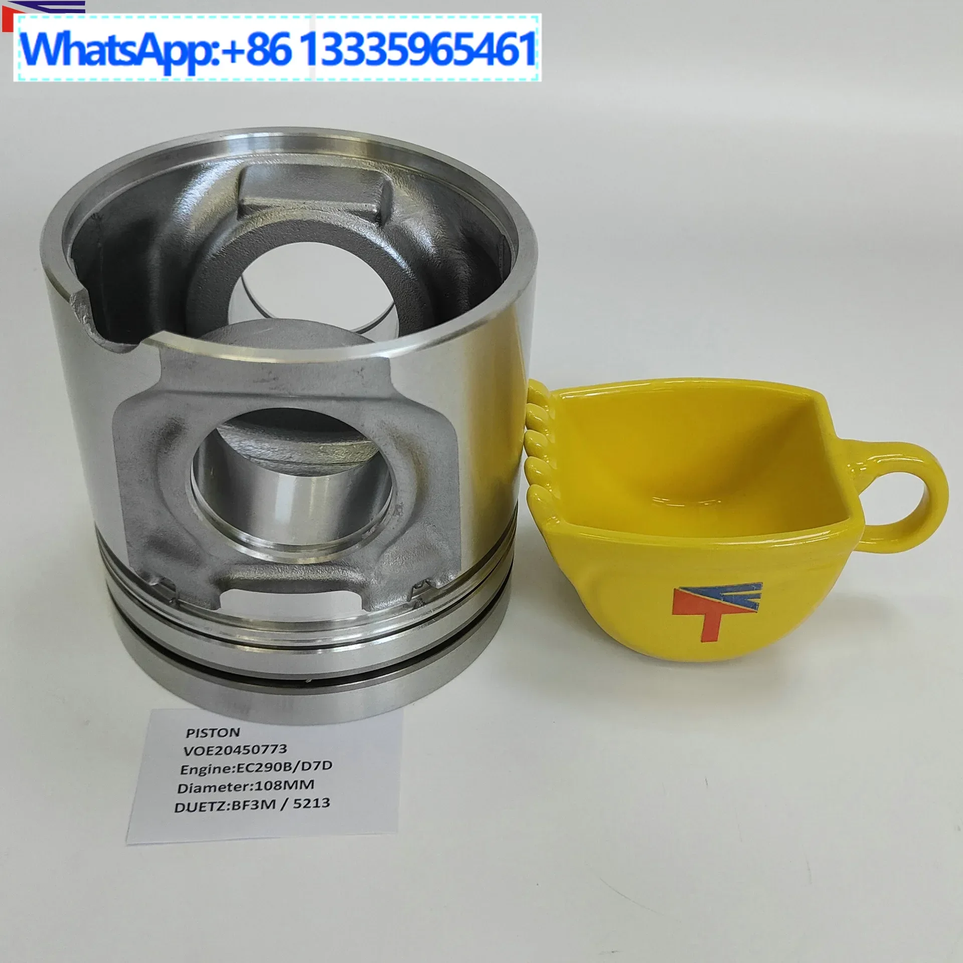 

VOE20450773 Piston for Volvo EC240B/D7D Engine Parts 5213