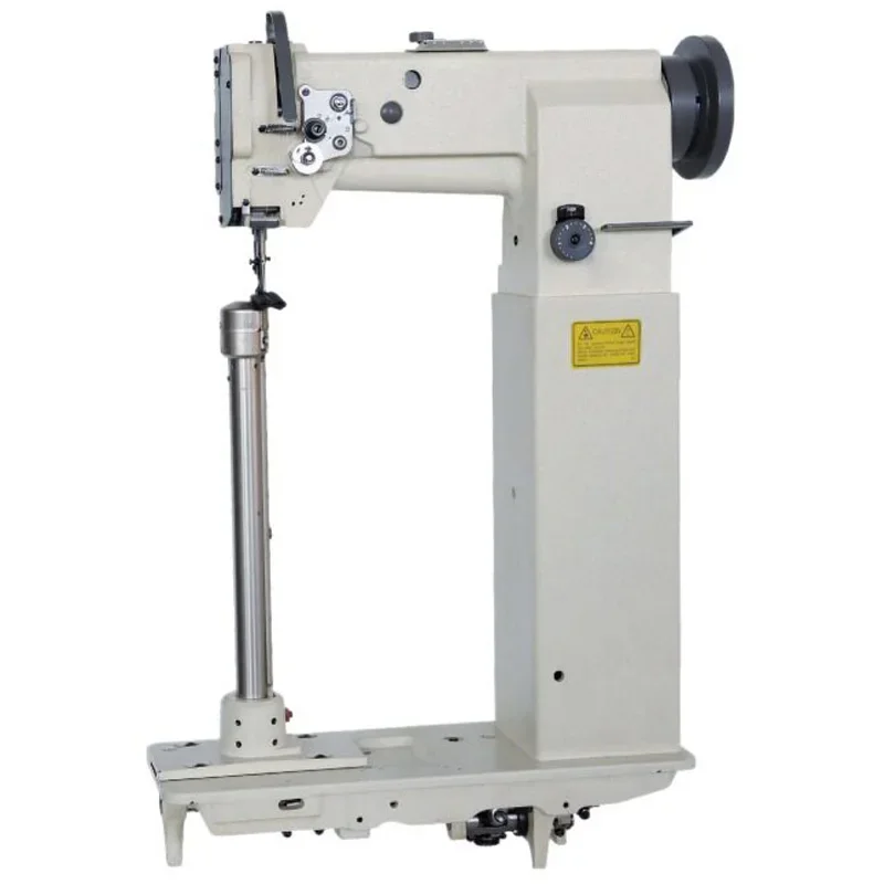 YB-8365 Extra High-Performance Sewing Machine, Electric Single Needle, Integrated Feeding, Vertical Elongated Base(Customized)