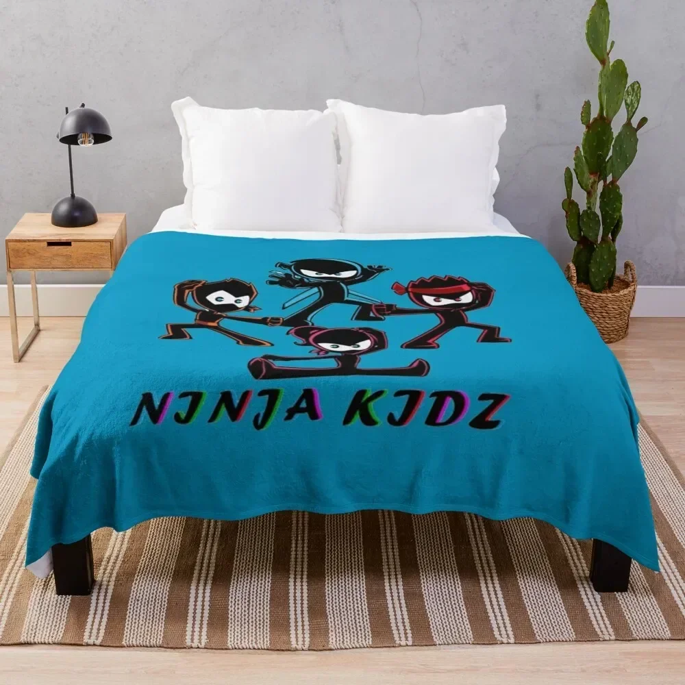 

Ninja Kidz Throw Blanket