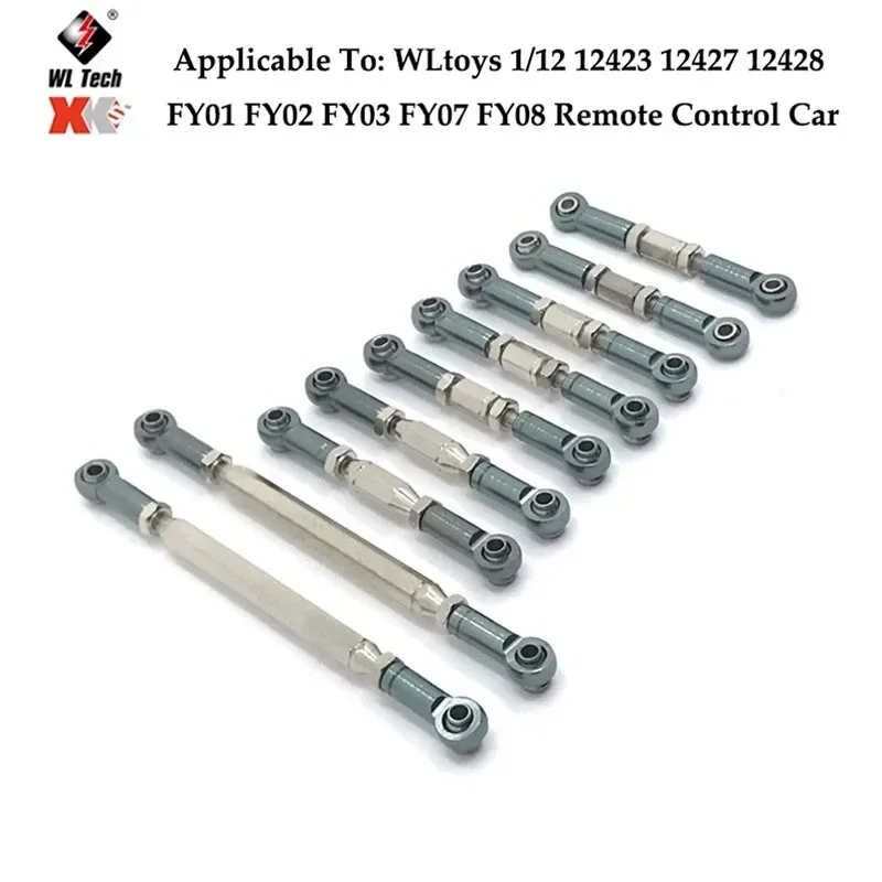 12428 Metal Parts Wltoys 12427 12423 12429 RC Automotive Spare Parts Rod/arm/wave Front Box/gear/tire/suspension/shock Absorber