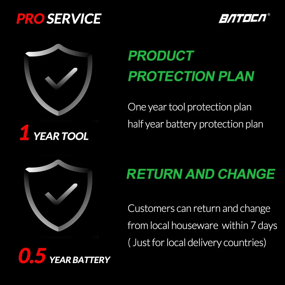 BATOCA 12V Cordless Car Polisher Wireless Car Polishing Machine Dual Action Brushless Buffer Free 2pcs 2.0Ah Lithium Battery