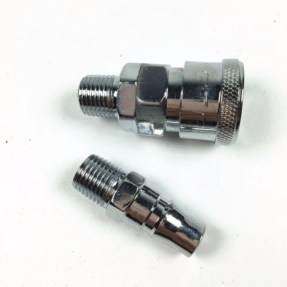 2 Pcs Pneumatic Fitting 1/4