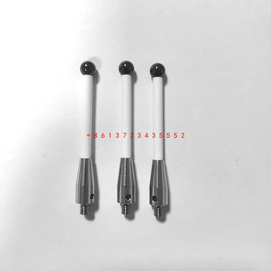 Ceramic Head 6.0mm M4 Universal Ceramic Probe replace Renishaw Three-coordinate Ceramic Rod ruby Stylus Probe M4-C5706