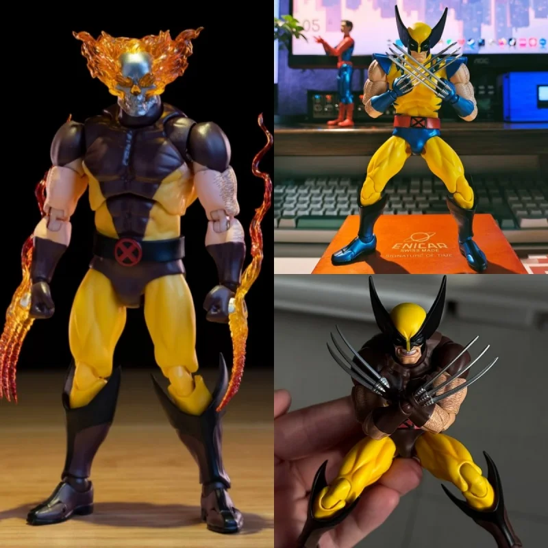 

Ct Toy Росомаха Фигурка Дэдпула Mafex 096 Рисунок 138 Хелловерская версия комиксов Фигурка Коллекционная модель игрушки Коллекционный подарок