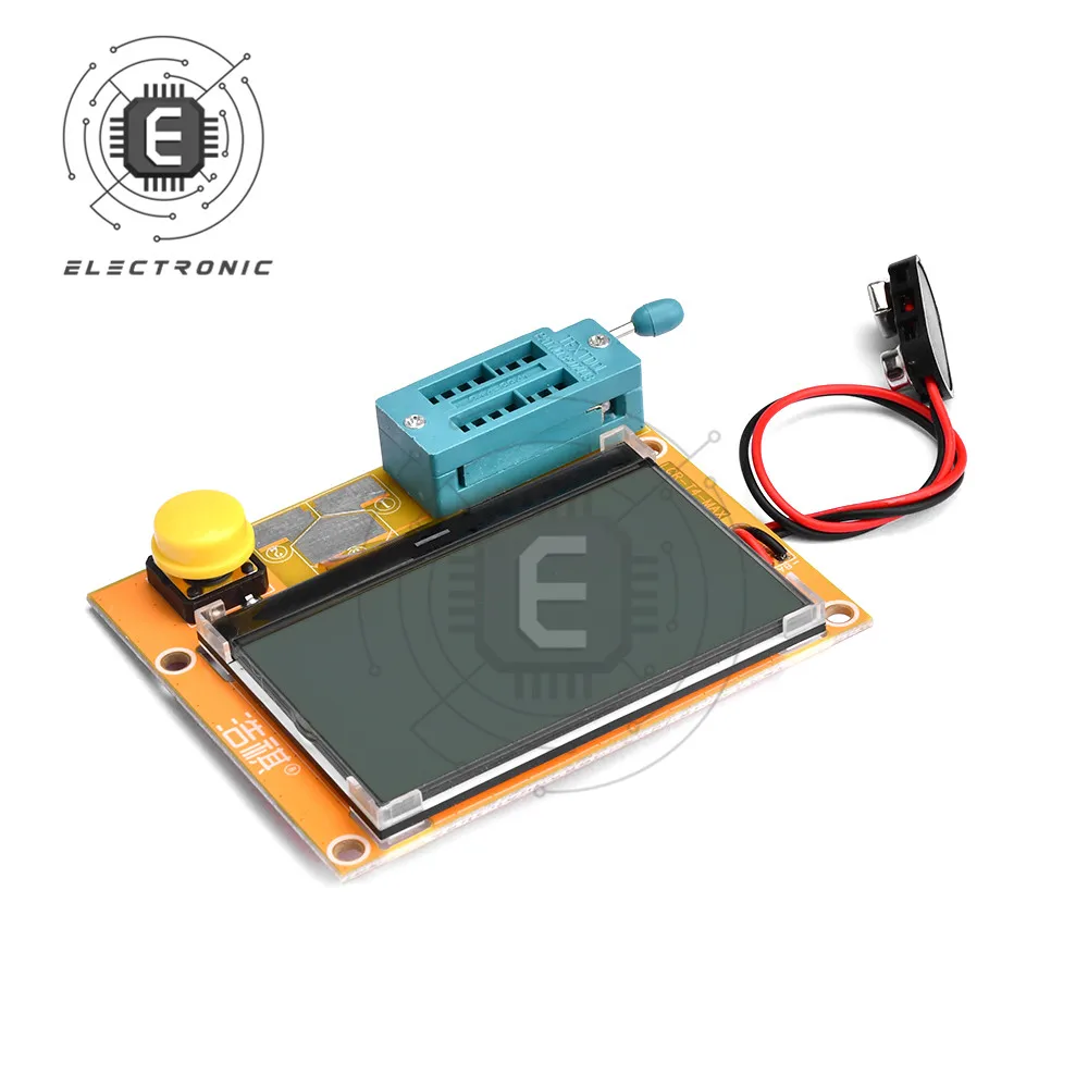 High Quality New LCR-T4-MAX LCR T4 Meter Transistor Tester Diode Triode Capacitance SCR Inductance 12864 LCD