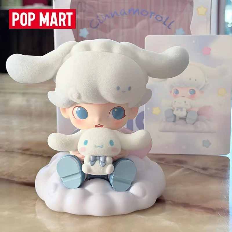 

POP MART DIMOO WORLD Cinnamoroll Series Blind Box Toys Mystery Box Guess Bag Doll Cute Anime Figure Desktop Ornaments Collection