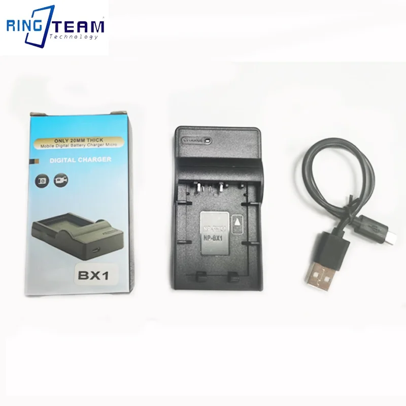 Für Sony NP-BX1 RX100M3 RX1 HX300 HDR-CX240E AS15 USB Ladegerät NPBX1 NP BX1 Batterie Reise Ladegerät