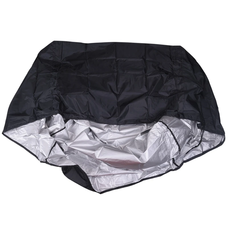 2PCS 46X40X45 Inch Boat Cover Yacht Boat Center Console Cover Mat Dustproof Keep Dry Boat Accessories