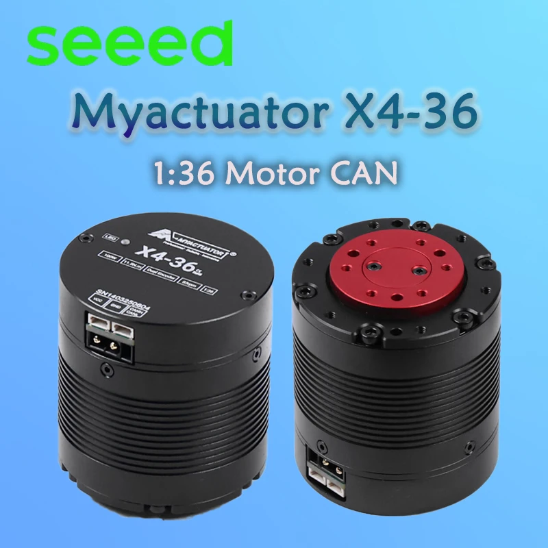 

Myactuator CAN Motor X4-36 1:36 / X4-10 1:12.6 Interface Control Ideal for Robotics Applications, Humanoid Robots, Robot Arms