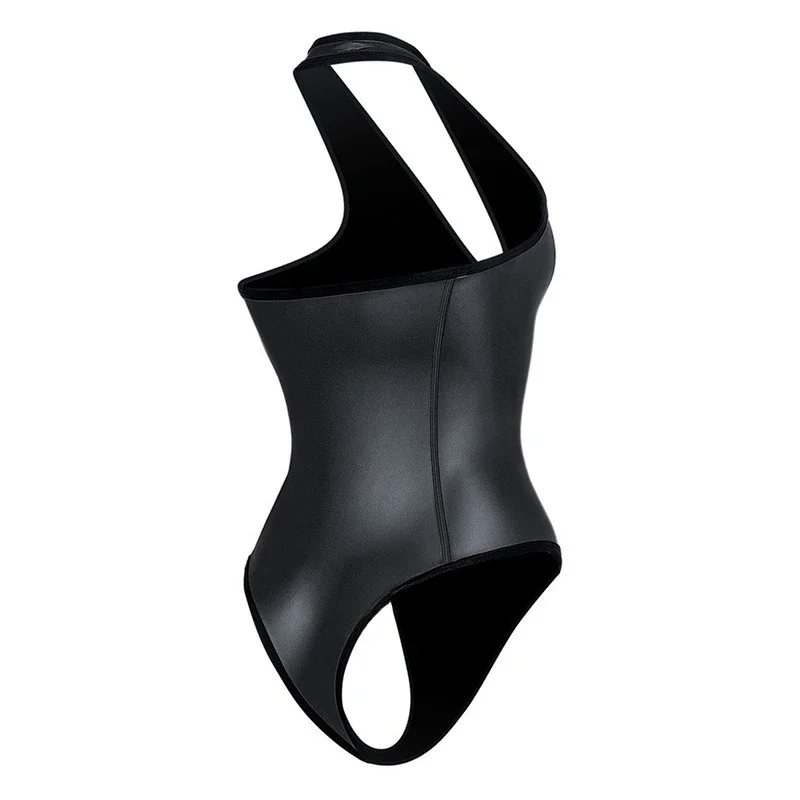 Free diving wetsuit women's 2mm off-the-shoulder hip lift chest wetsuit mermaid wetsuit