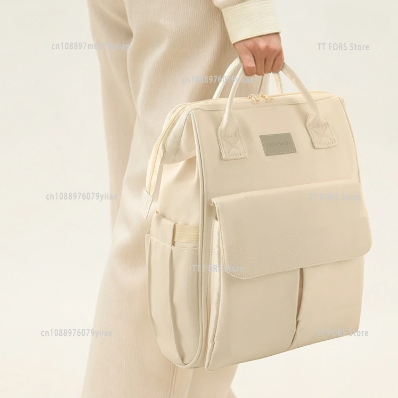 กระเป๋าคุณแม่และเด็กแรกเกิด แฟชั่น ความจุเยอะอเนกประสงค์ กระเป๋าใส่ผ้าอ้อมเด็ก พกพาสะดวกสำหรับการเดินทางและออกนอกบ้าน