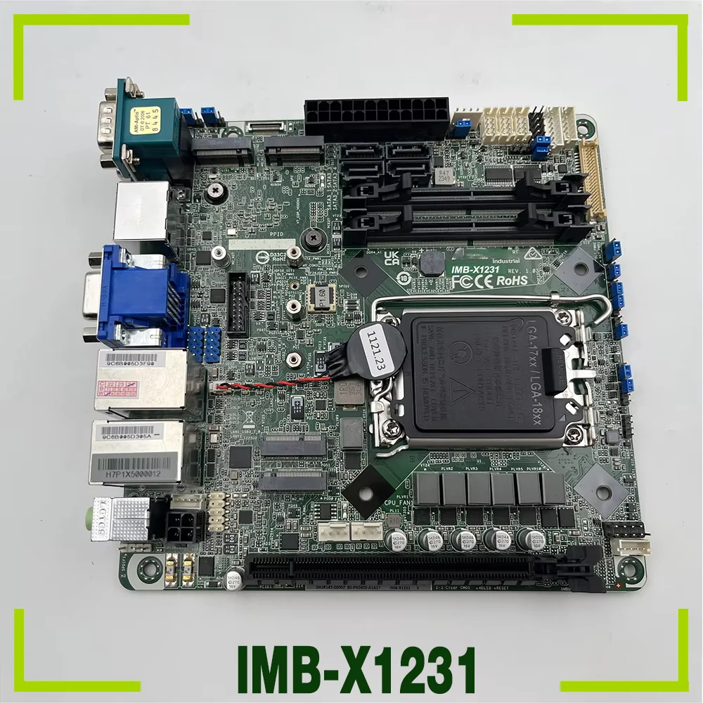 For ASRock Industrial Motherboards W680 Chipset 12th Gen 13th Gen 1700 Pin IMB-X1231