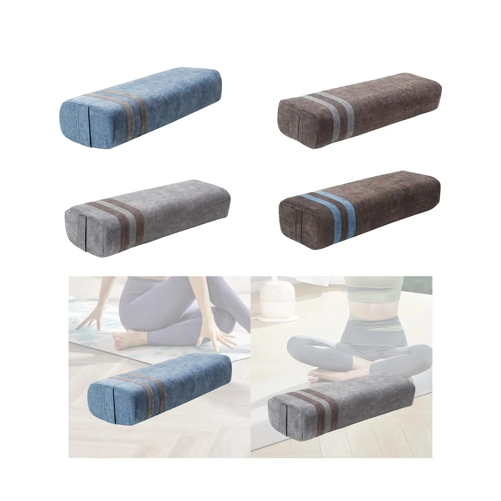 Almohada de refuerzo de yoga para yoga restaurador para equilibrio para meditación liviana