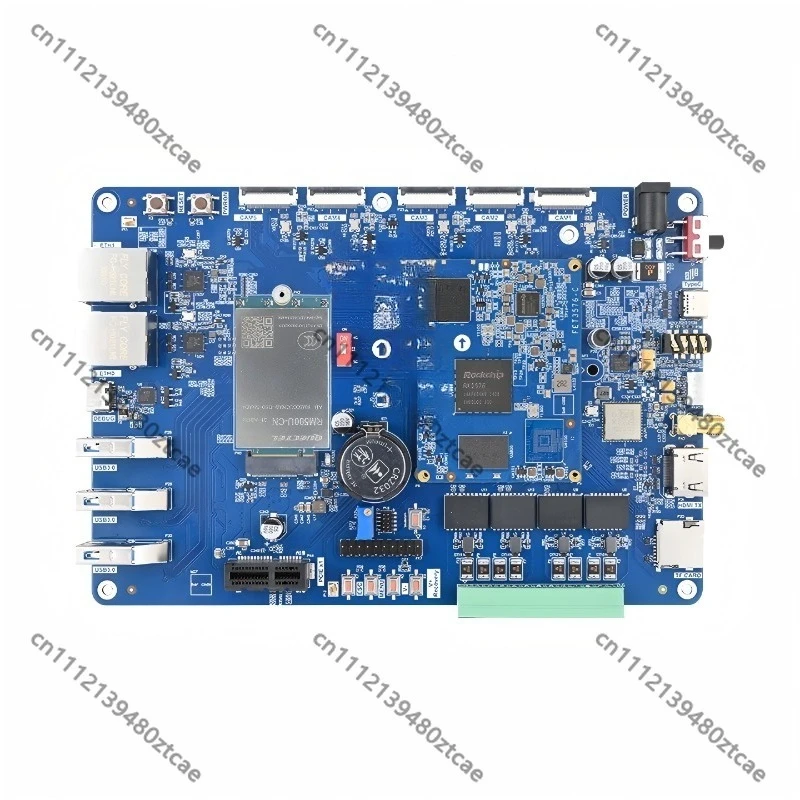 6TOPS NPU Embedded Single Board Dev Board 8K Video Edge AI Computing Hardware For AIoT Smart Equipment