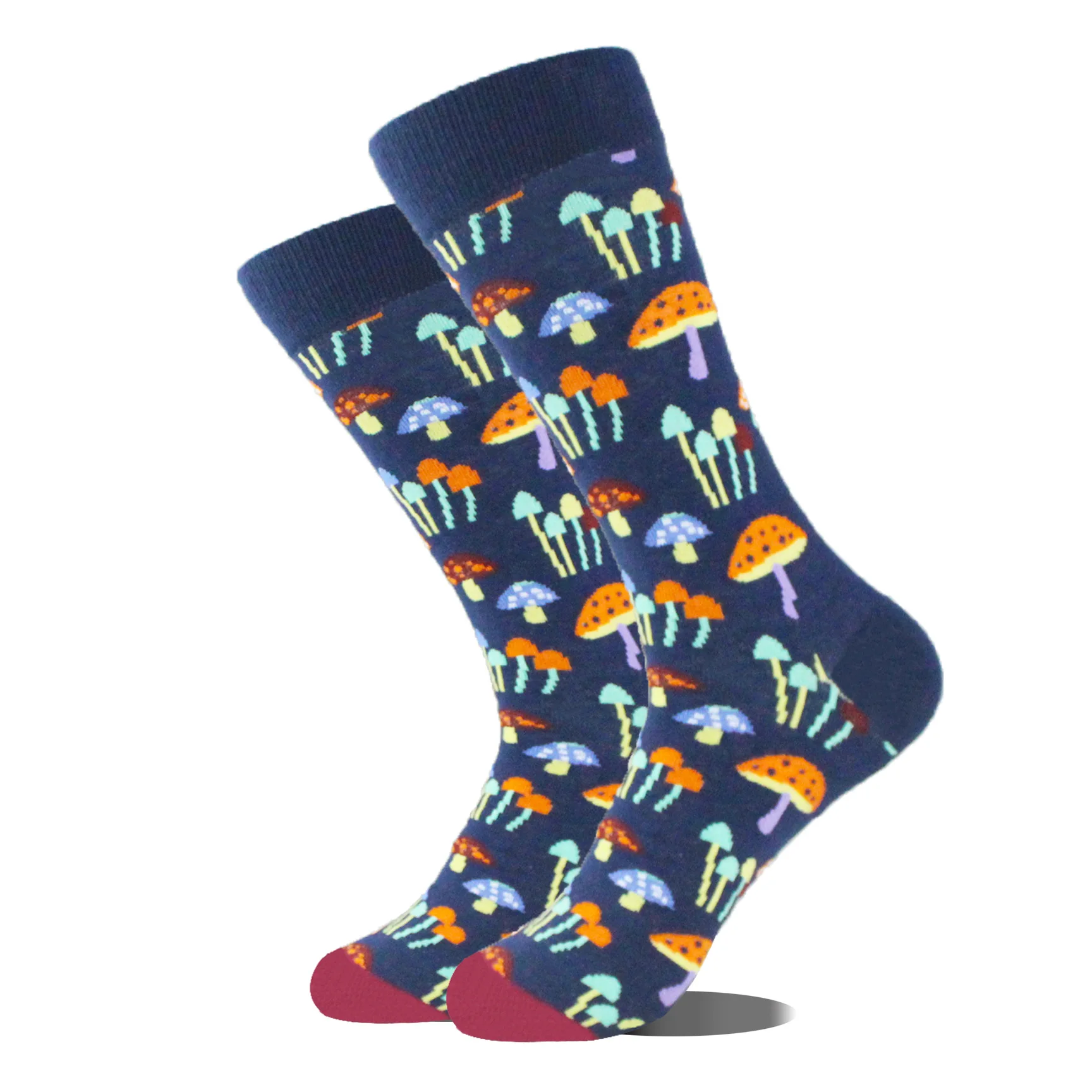 1 paar dierennieuwigheid sokken met buitenaardse dinosaurus mopshond panda flamingo cactus en skateboard print voor mannen vrouwen unisex EU 37-44