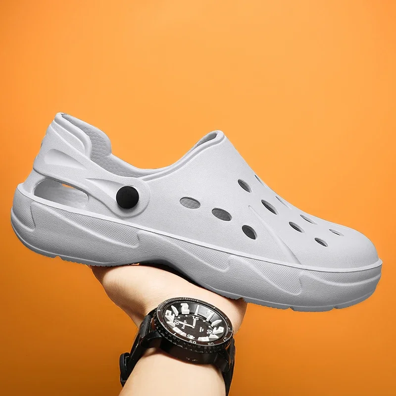 

Женские летние уличные сабо — дышащая быстросохнущая обувь для воды для пляжного пешего бассейна, нескользящие легкие сандалии на мягкой подошве