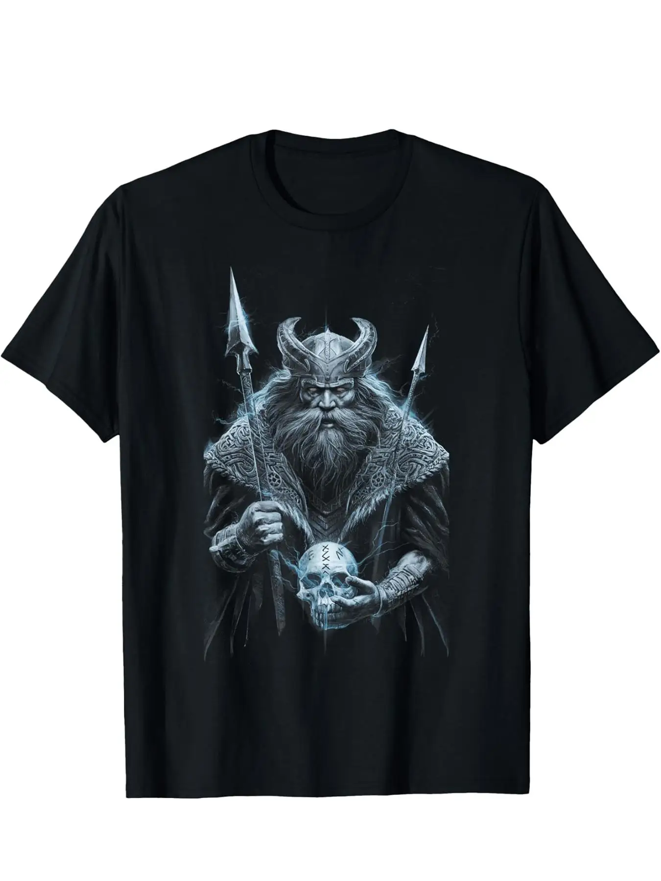 

LocalMen's Norse God Odin Viking Mythology Graphic T-Shirt