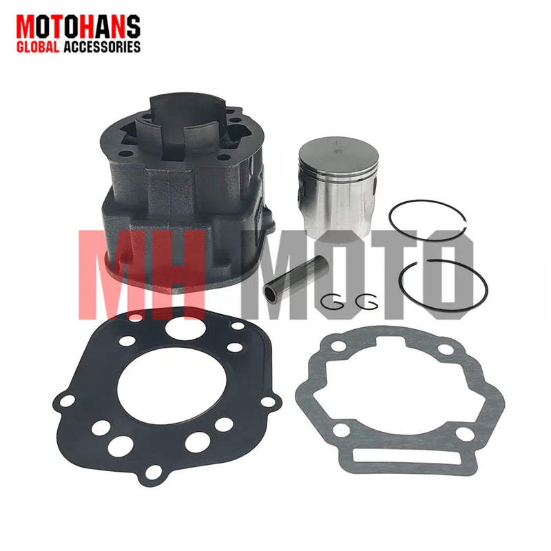 Afbeelding 4: 47MM cilinderkit voor 50cc Derbi Senda SM DRD Pro EU2 05-11 EU2 2VER 05-08 X-Treme EU2 14 EU2 Limited Ed 14-17