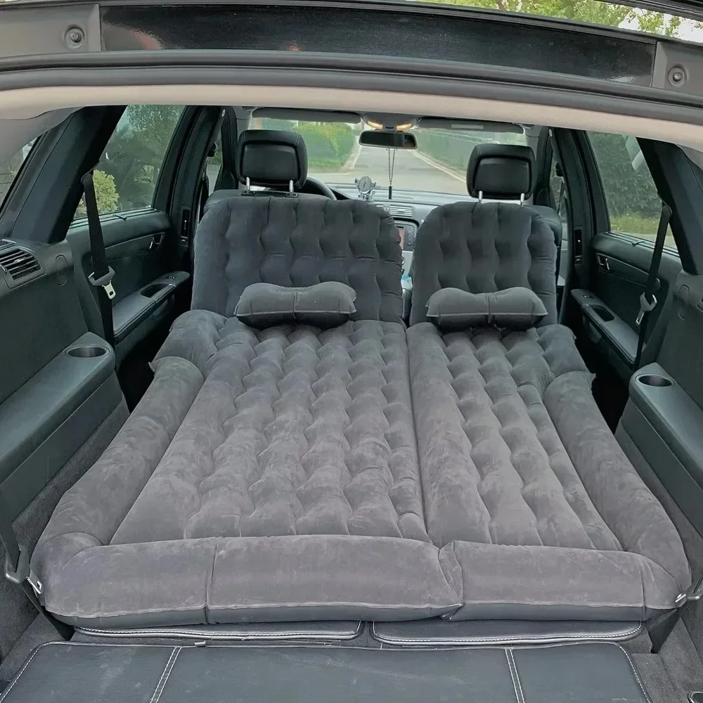 

ez 3 in 1 Inflatable Air Mattress for Car| SUV Mattress with Electric Air Pump-2 Support