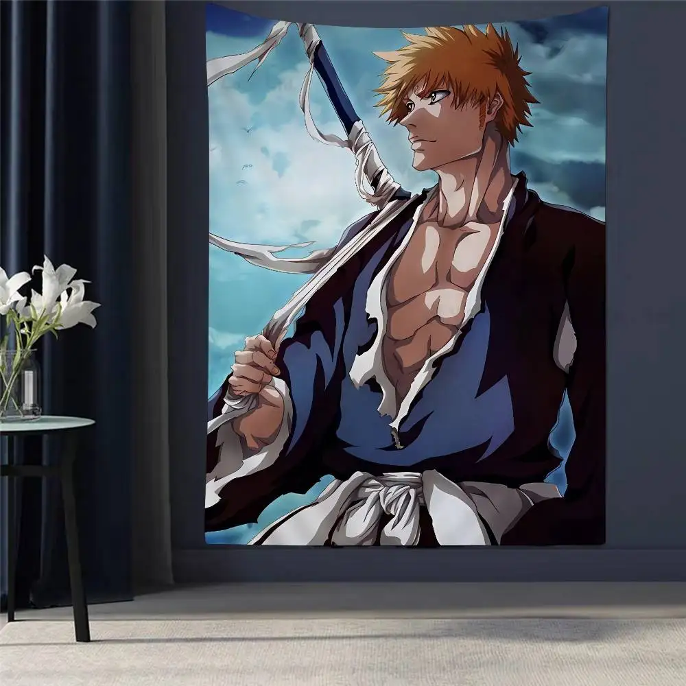 

Bilibili Bleach Thousand-Year Blood Hanging Bohemian Tapestry Hanging Tarot Hippie Wall Rugs Dorm Wall Hanging Home Decor