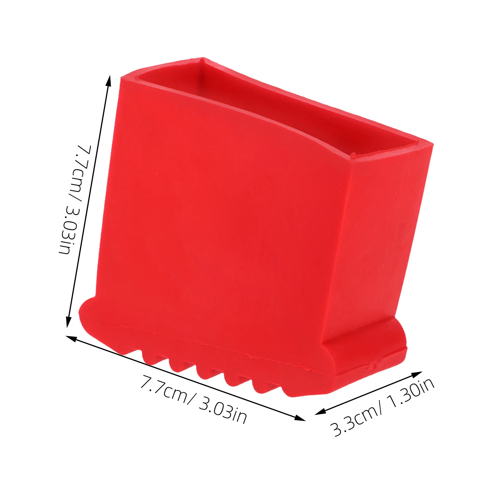 2 قطعة تلسكوبي للطي سلم قدم يغطي واسعة المضادة للانزلاق المطاط نهاية قبعات ل الثقيلة الاستقرار المنزل البناء في الهواء الطلق #3