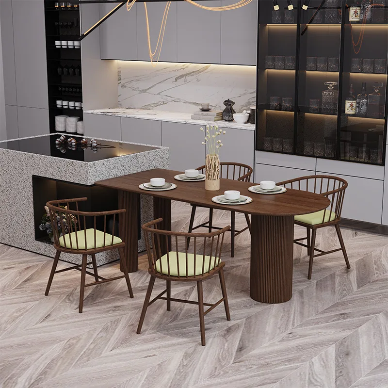 

Living Room Center Table High Dinning Tables Luxury Large Dining Coffee Wooden Mesa Plegable De Pared Kitchen Furniture