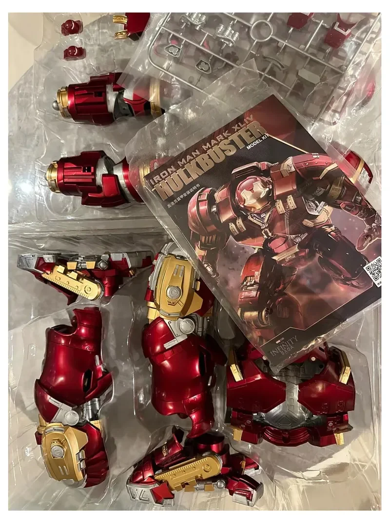 Figura de Ação Marvel Legends Iron Man Escala 1/7 Mark Hulkooster Hulkbuster Armor Assembly Brinquedo Presente para Crianças Festival
