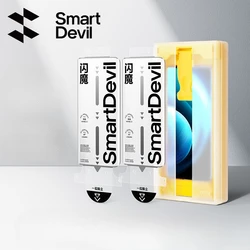 SmartDevil Dust-free Screen Protector for Vivo iQOO 11 Pro 10 Pro Full Glue Full Cover Clear Soft Film for Vivo iQOO Neo 9S Pro
