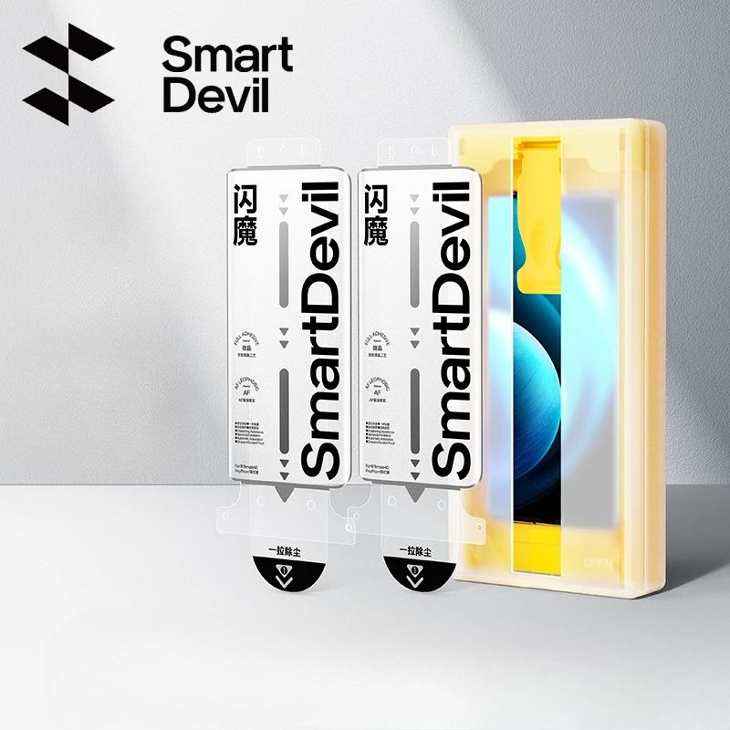SmartDevil Dust-free Screen Protector for Vivo iQOO 11 Pro 10 Pro Full Glue Full Cover Clear Soft Film for Vivo iQOO Neo 9S Pro