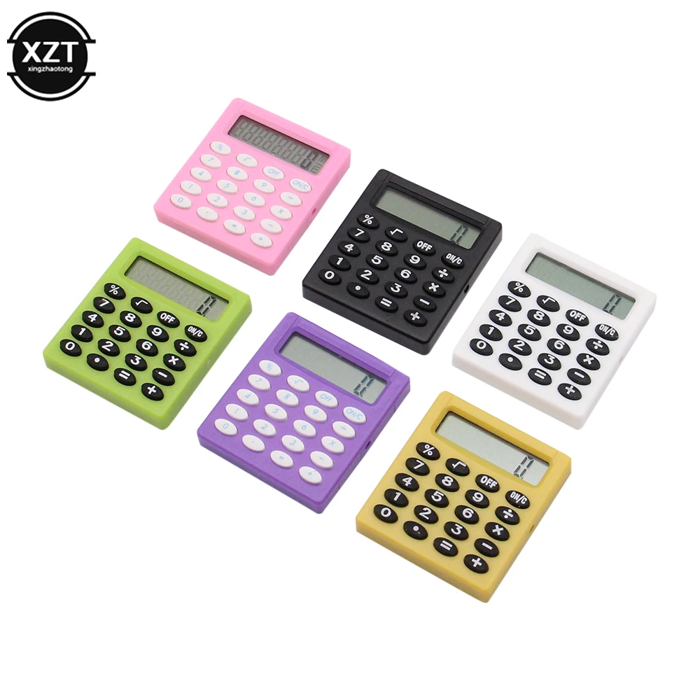 Petite calculatrice carrée personnalisée, boutique de poche, papeterie, document de bonbons, électronique scolaire et de bureau, calculatrice