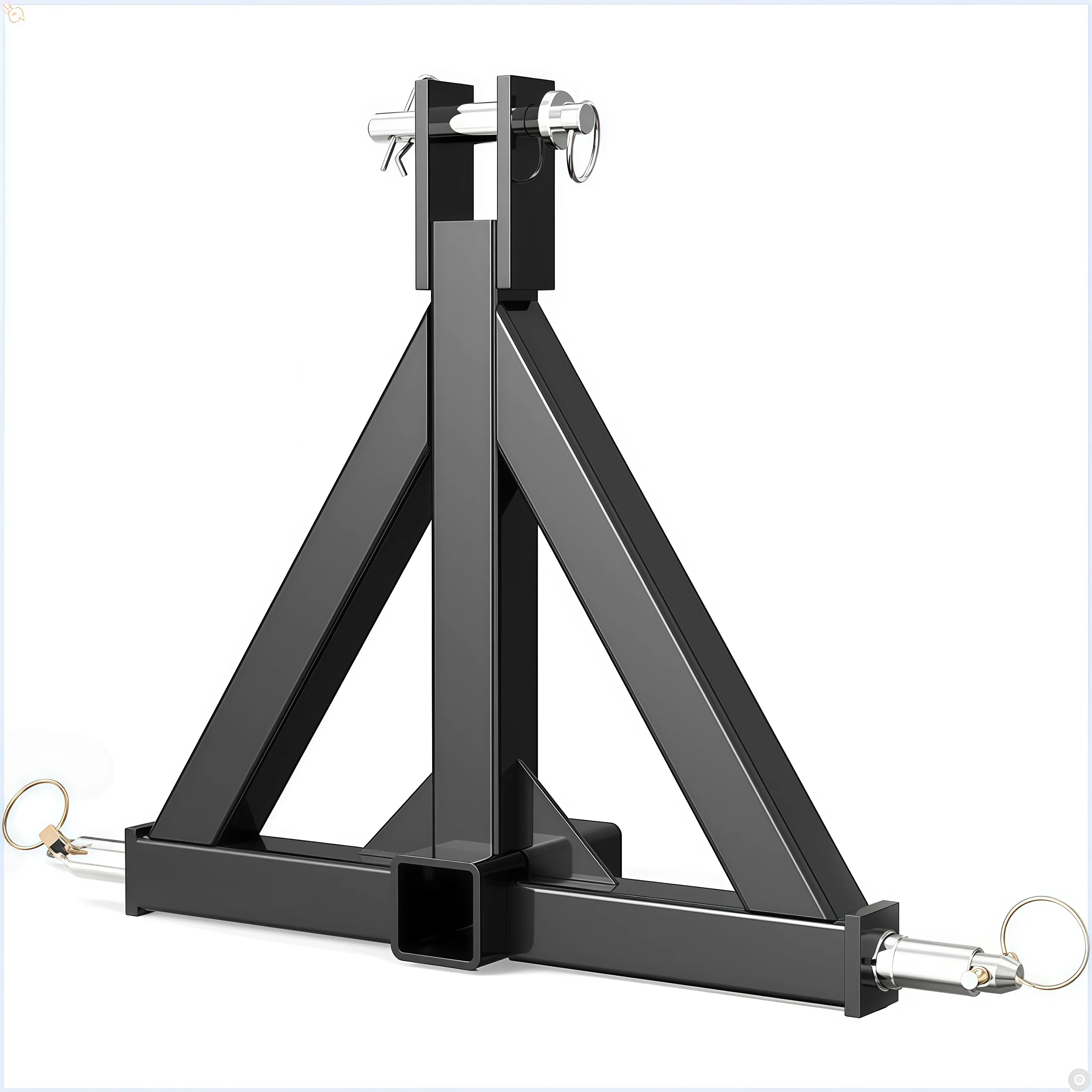 

3 Point Trailer Hitch with 2" Receiver for Category 1, 3 Point Tractor Quick Hitch Drawbar Adapter for , Yanmar, Kioti, Cat