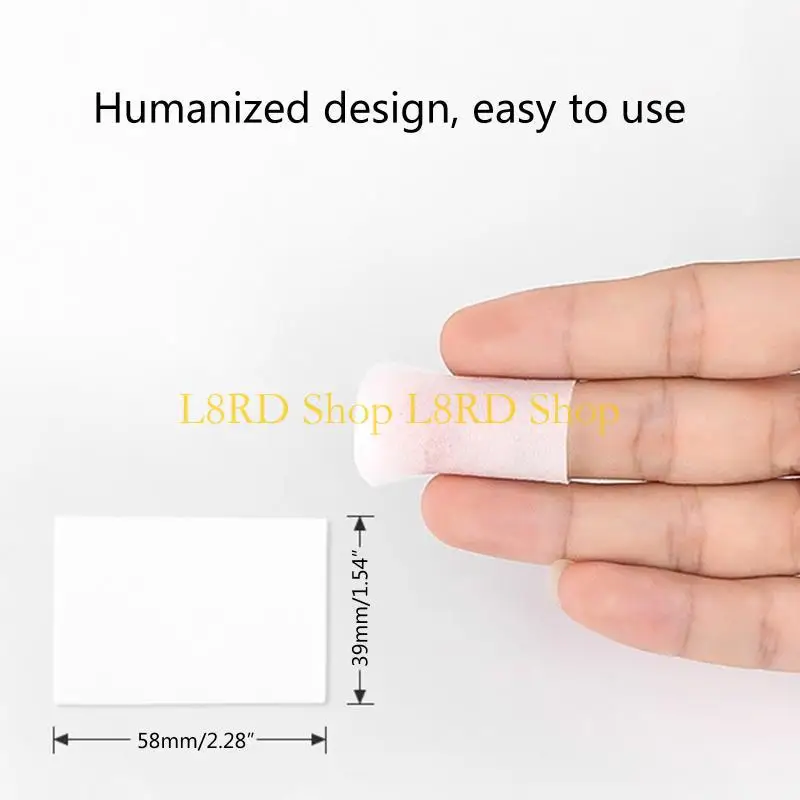 L8rd يمكن التخلص من طلاء الأظافر منشفة القطن مزيل القطن الأظافر