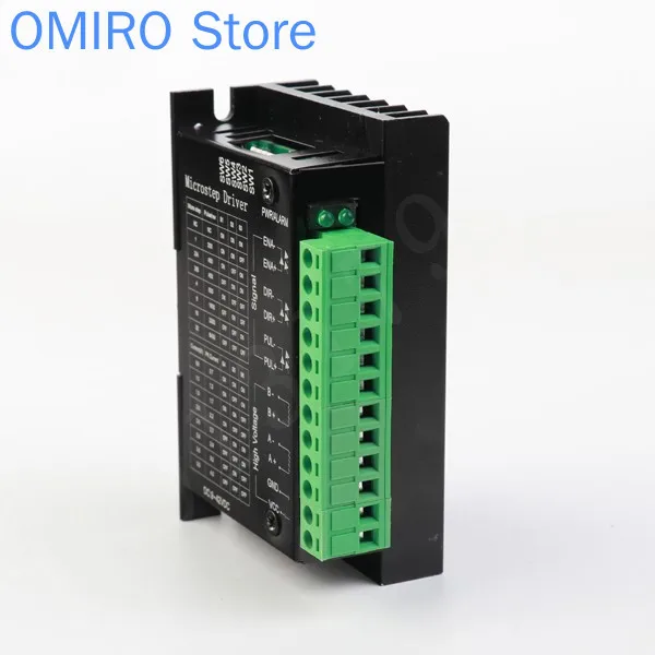 El controlador de Motor paso a paso 42 / 57 reemplaza a Dm542 / M451b y es Compatible con señal de pulso de 3-24v