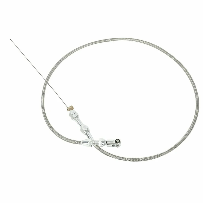 Cavo acceleratore intrecciato in acciaio inossidabile da 36 pollici 23040701   Adatto per motore LS1 Chevy 4.8 5.3 5.7 6.0