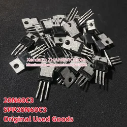 10pcs/lot Original 20N60C3 SPP20N60C3 20N60 TO-220 MOSFET 20A650V