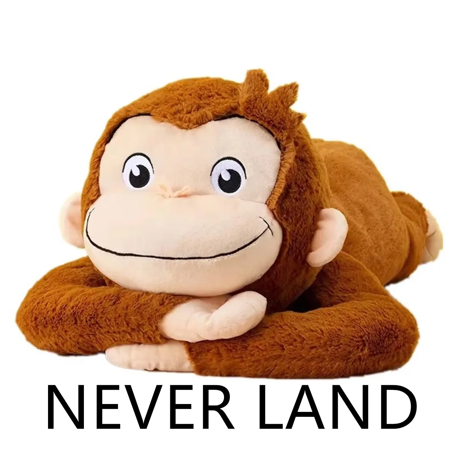 

New Cute Anime Curious George Monkey Plush Kids Stuffed Animals Toys For Children Gifts 50CM