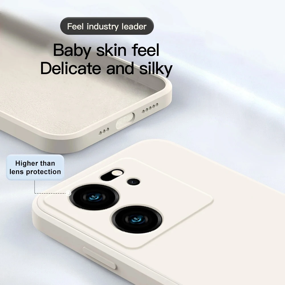 For Xiaomi 13T 13 T Pro Case  Liquid Silicone Phone Cases For Xiaomi Mi 13T 13 T Mi13 Mi13T Xiaomi13T Pro Soft Back Cover image 3