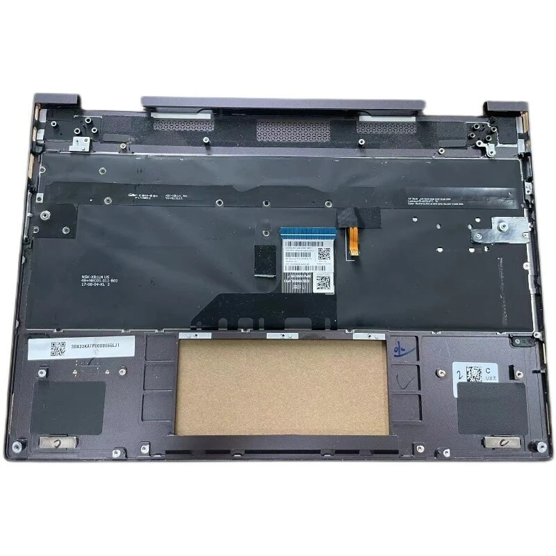 f  FOR HP SPECTRE 13-AE TPN-Q199 C Shell with Keyboard Black Backlight 935429-001